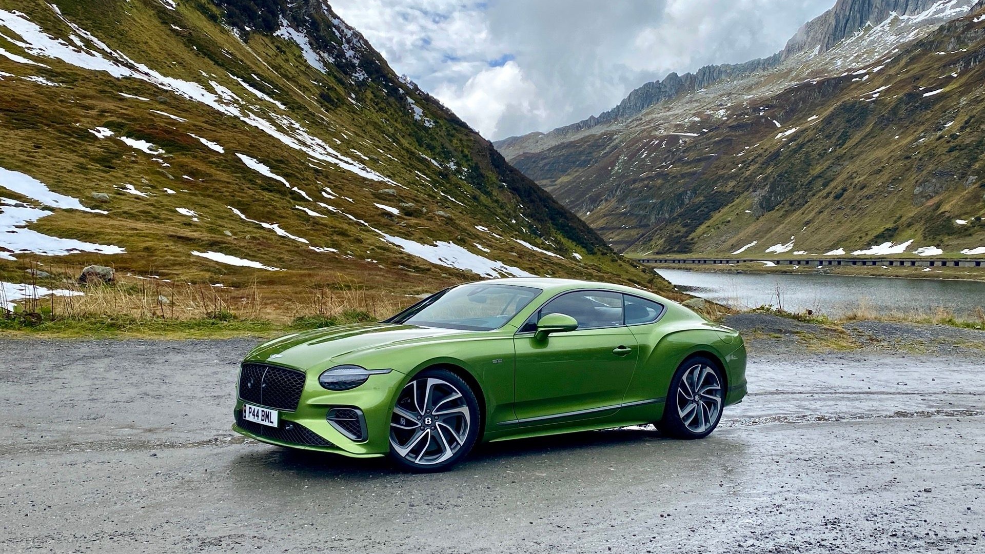 Bentley Continental GT Speed in Tourmaline Green