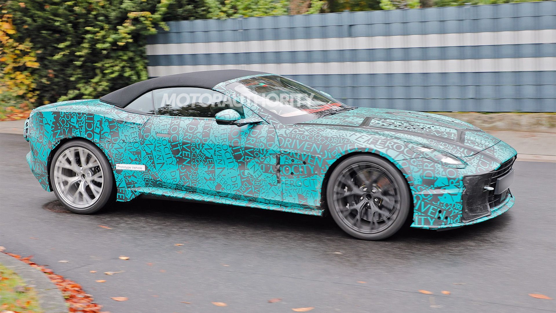 2026 Aston Martin Vanquish Volante spy shots - Photo via Baldauf