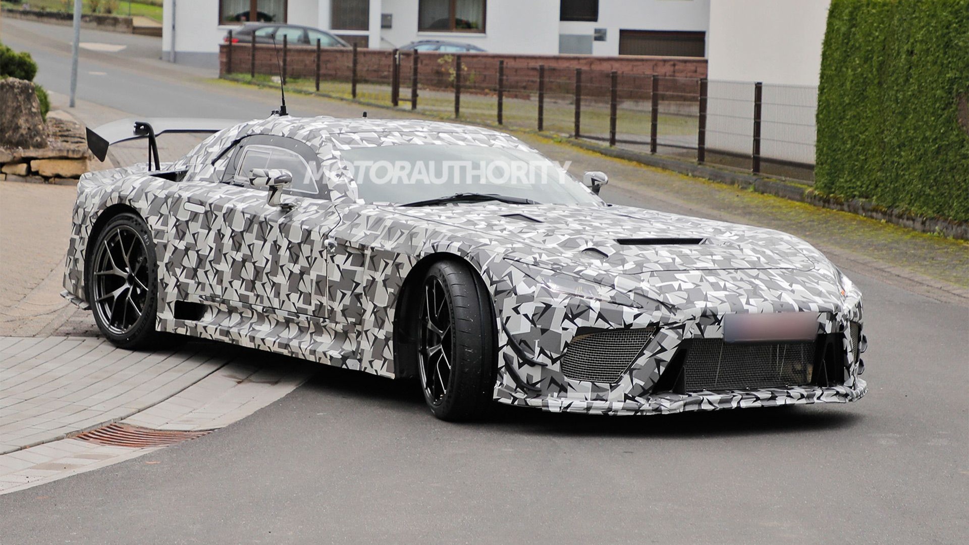 2027 Toyota/Lexus GR GT spy shots - Photo via Baldauf