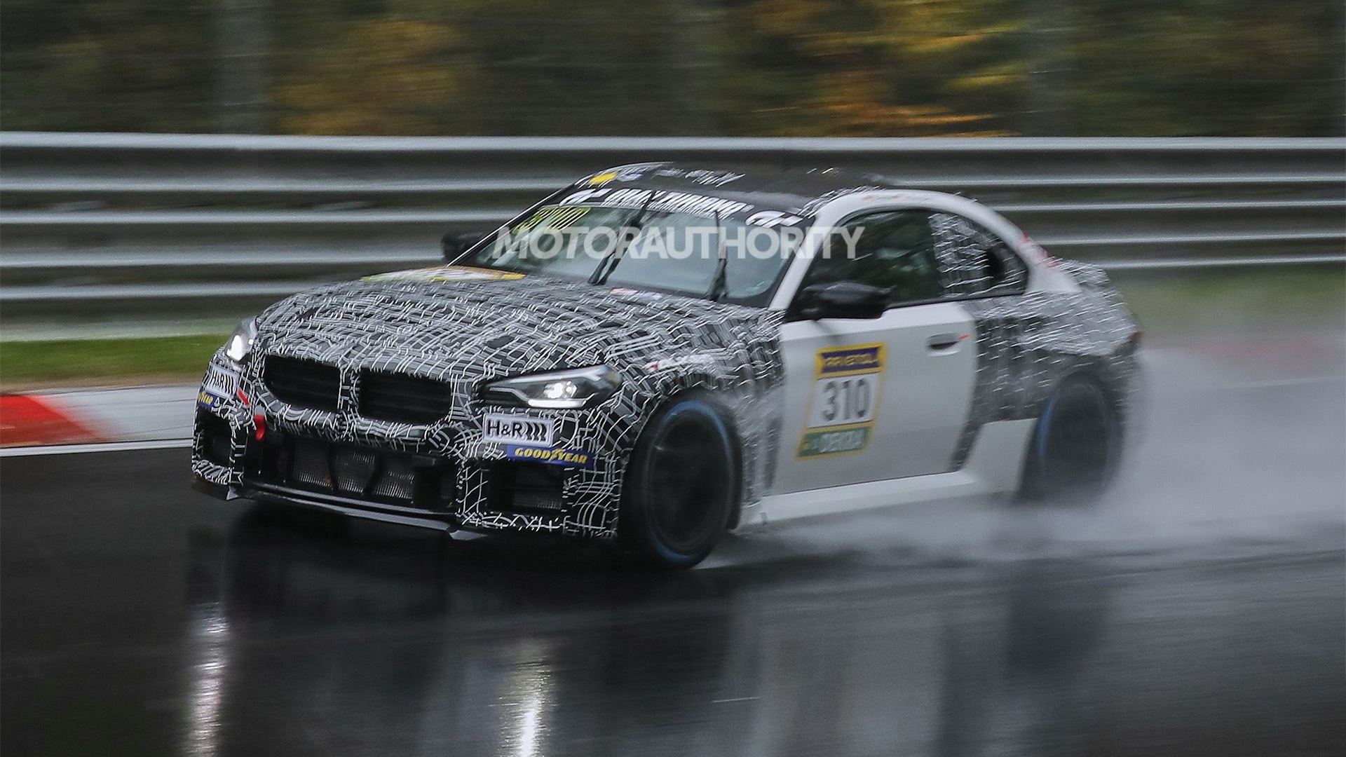 2026 BMW M2-based race car prototype at the Nürburgring - Photo via Baldauf