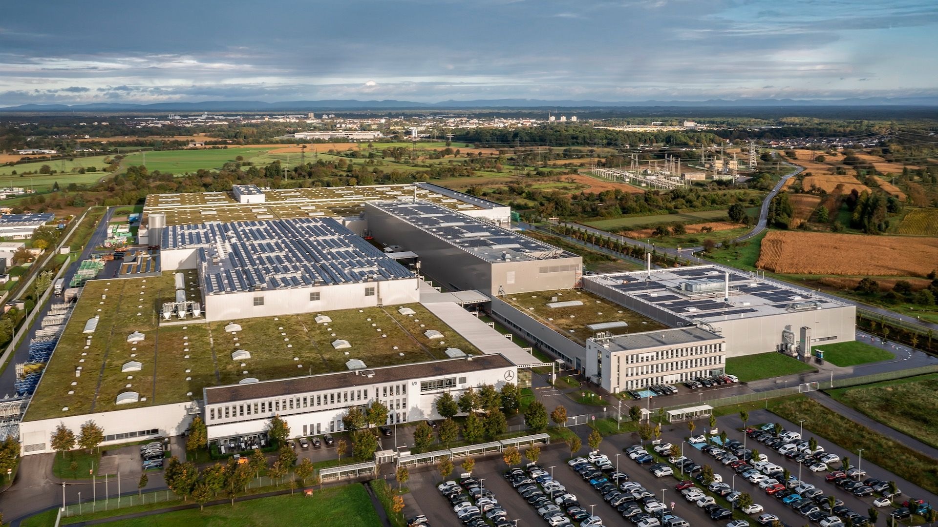 Mercedes-Benz battery recycling plant in Kuppenheim, Germany