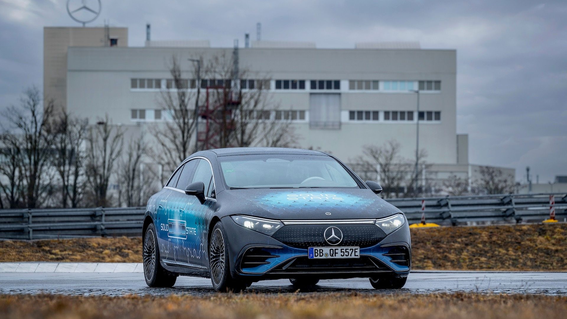 Mercedes-Benz EQS solid-state battery prototype