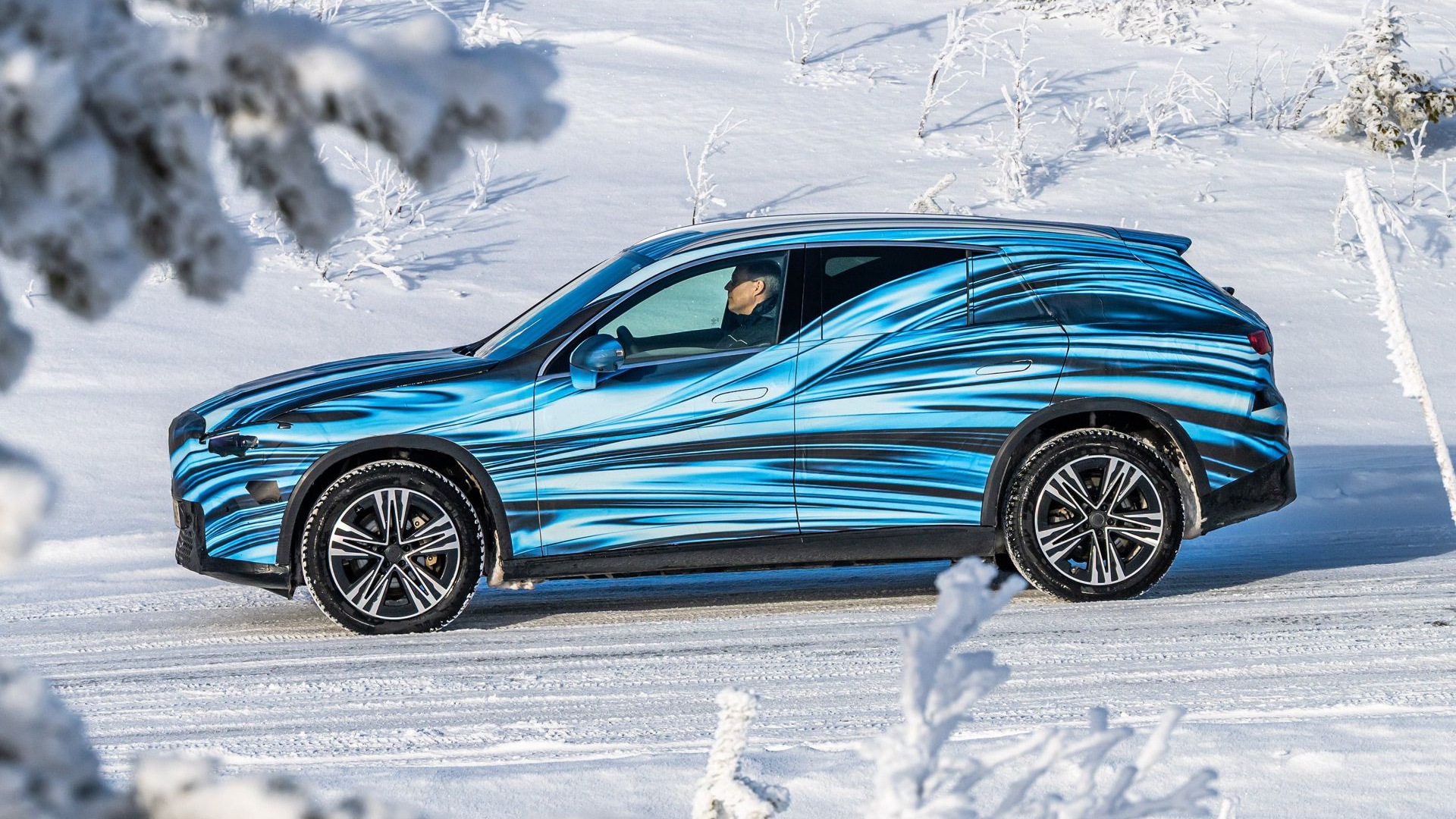 Mercedes-Benz GLC-Class with EQ Technology prototype