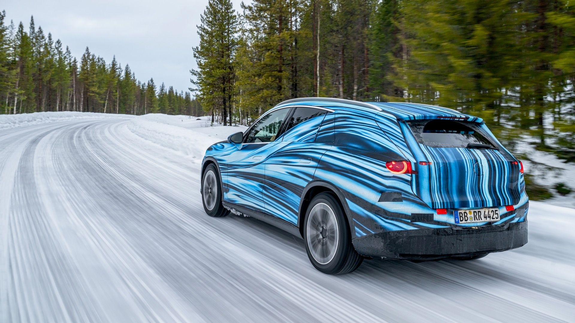 Mercedes-Benz GLC with EQ Technology prototype