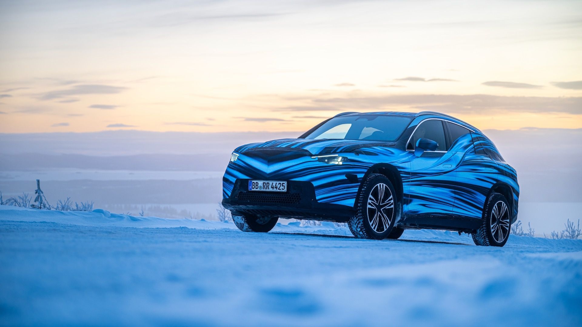 Mercedes-Benz GLC with EQ Technology prototype