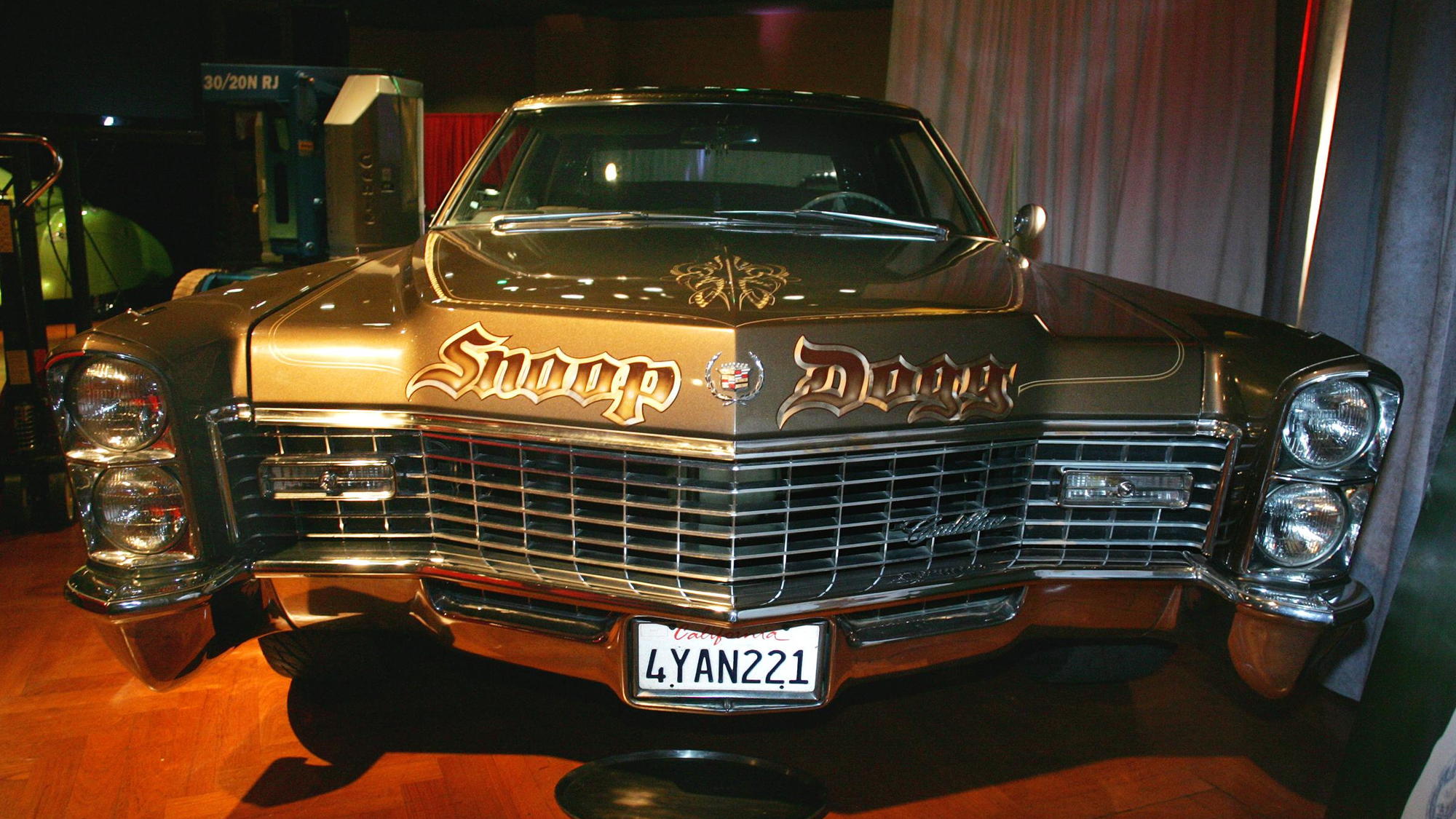 Snoop Dogg's 1967 Cadillac, Brown Sugar, from The News Herald