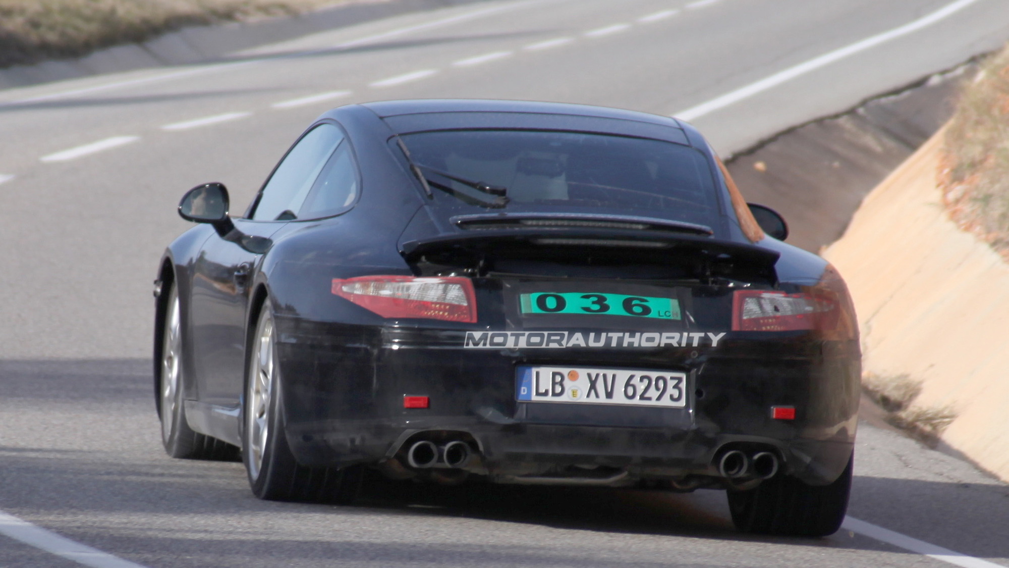 2012 Porsche 911 spy shots