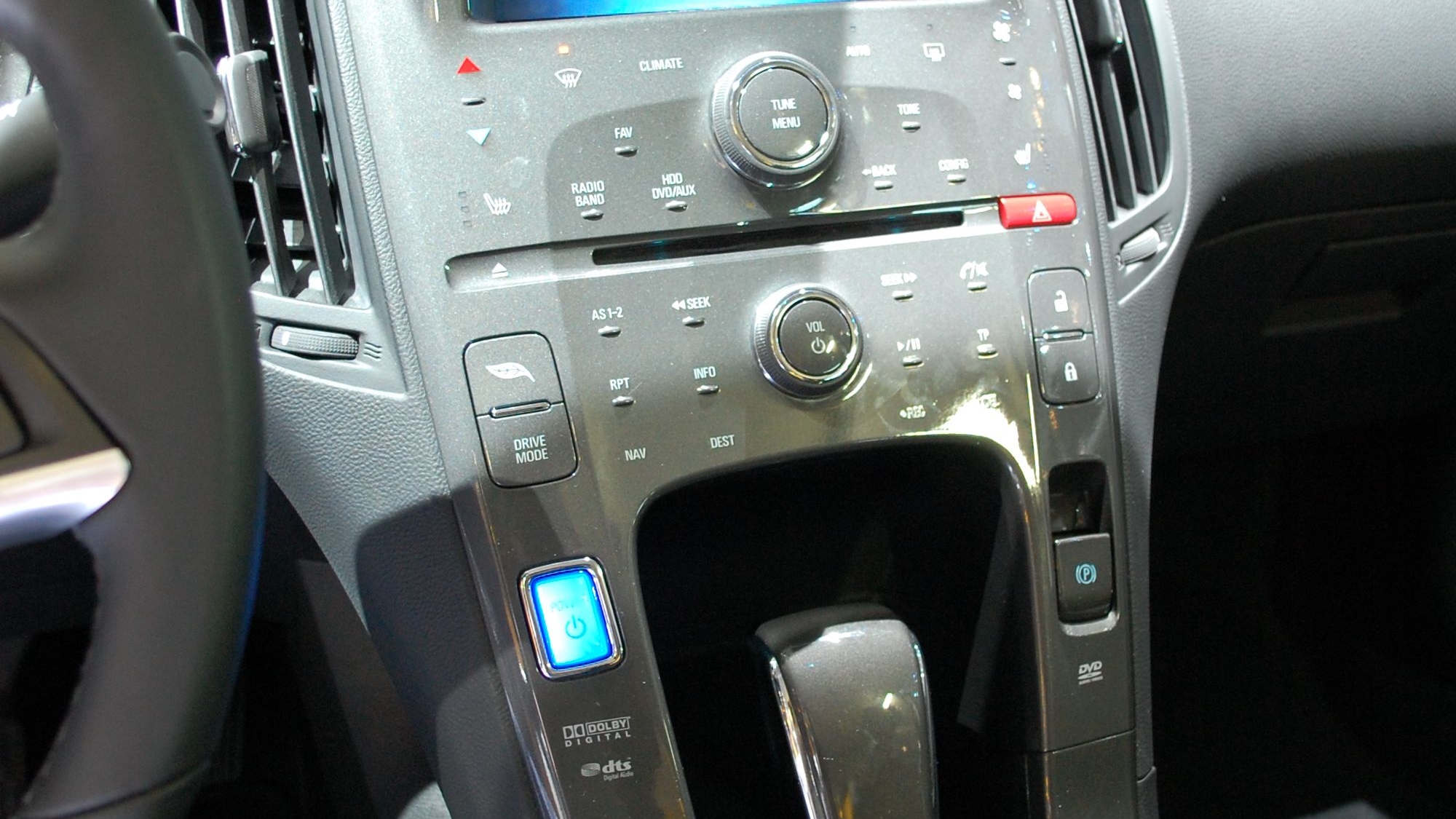 Opel Ampera dashboard
