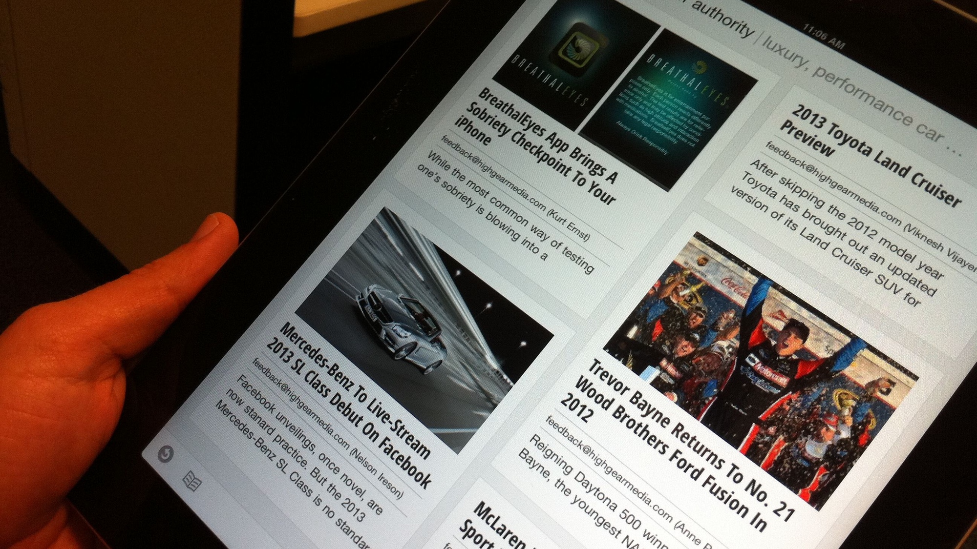 Motor Authority On Google Currents