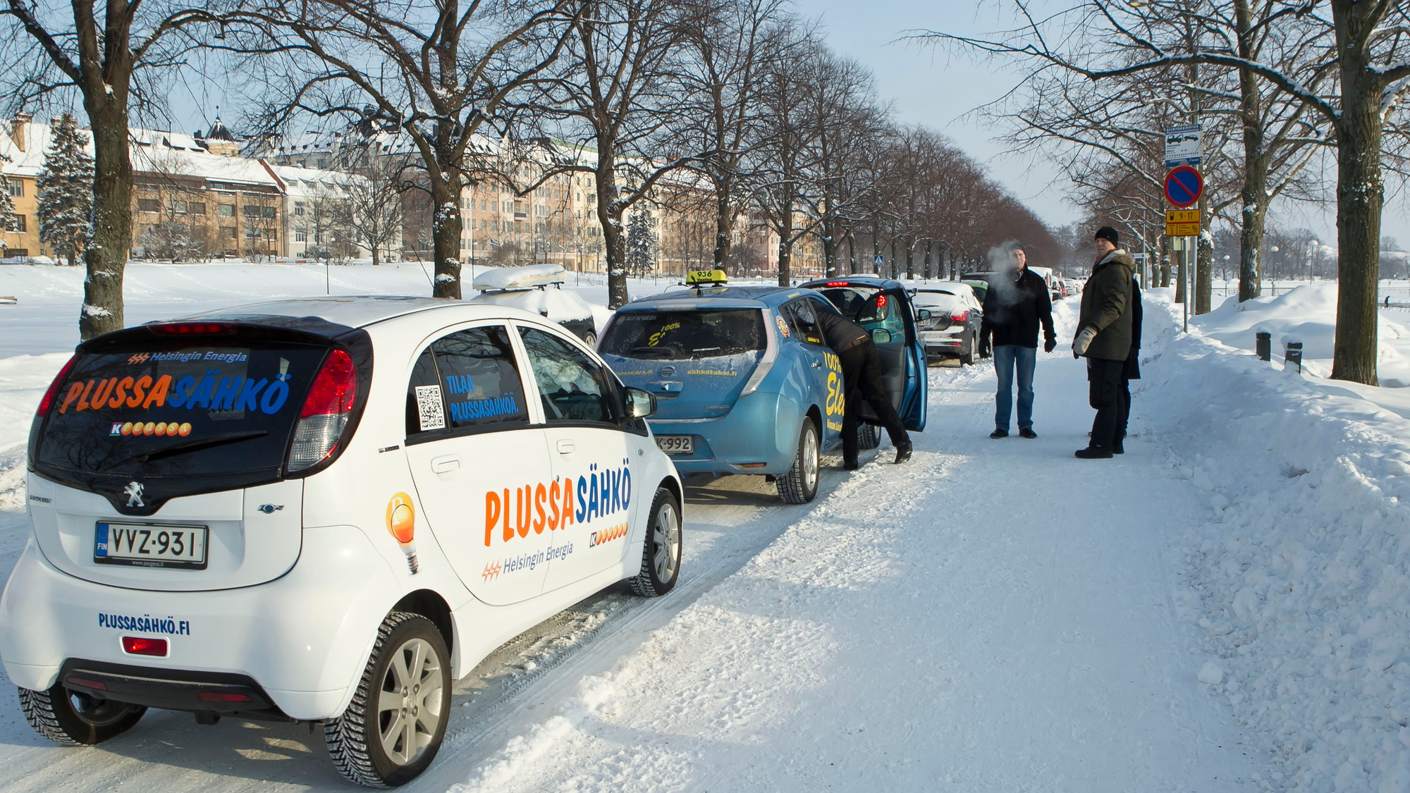 Electric car drivers in Helsinki. Image: electrictraffic.fi