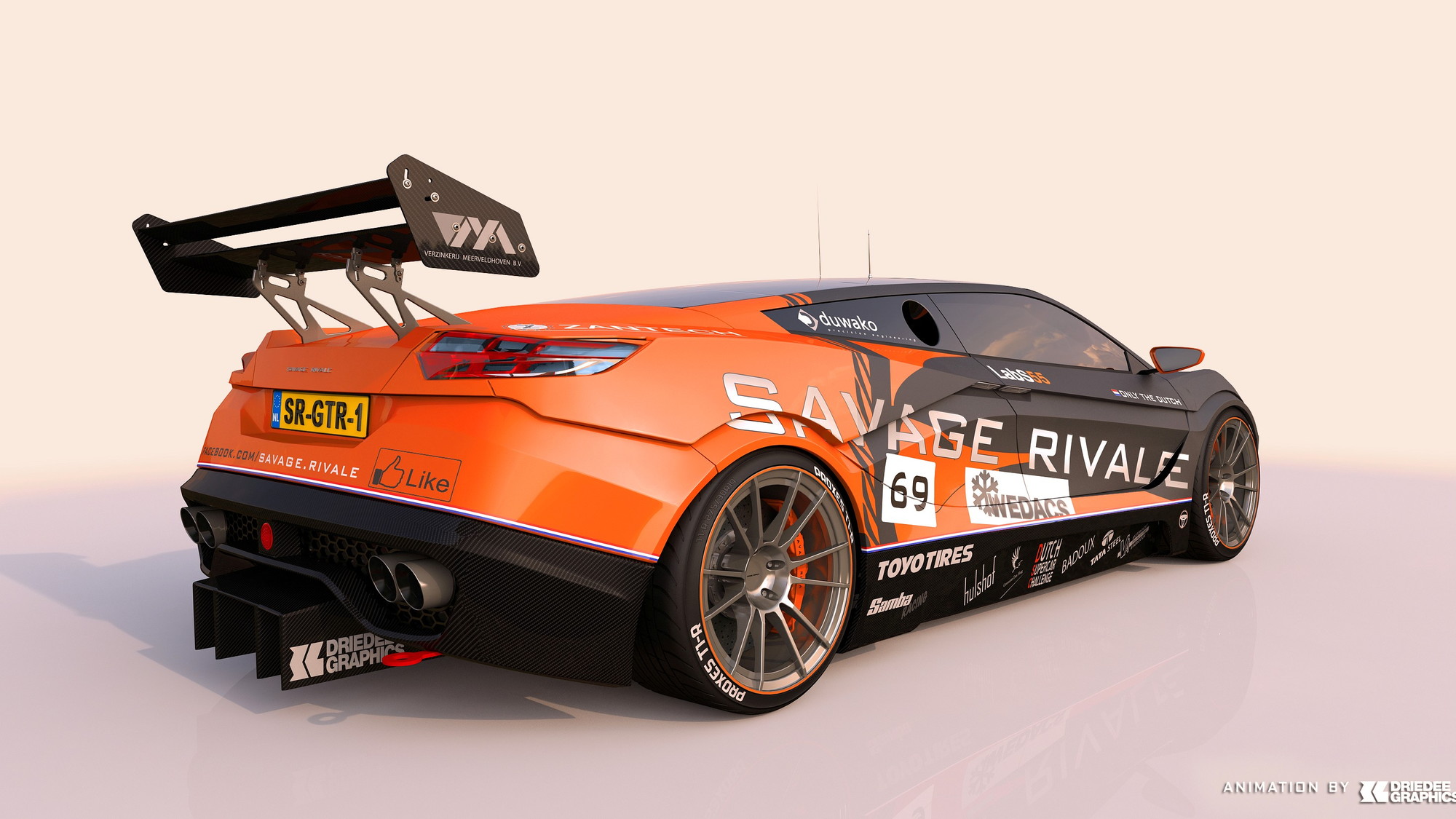 Savage Rivale GTR race car