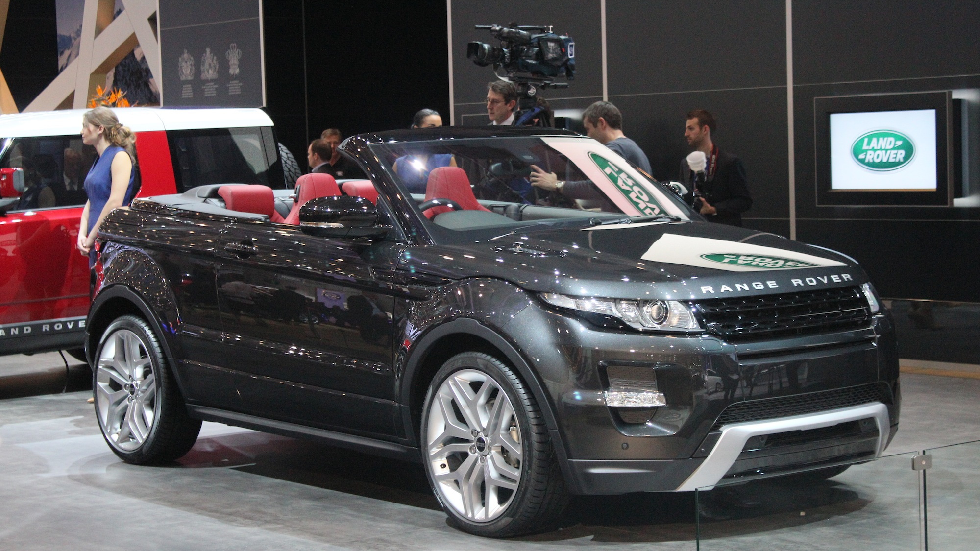 Range Rover Evoque Convertible Concept live photos