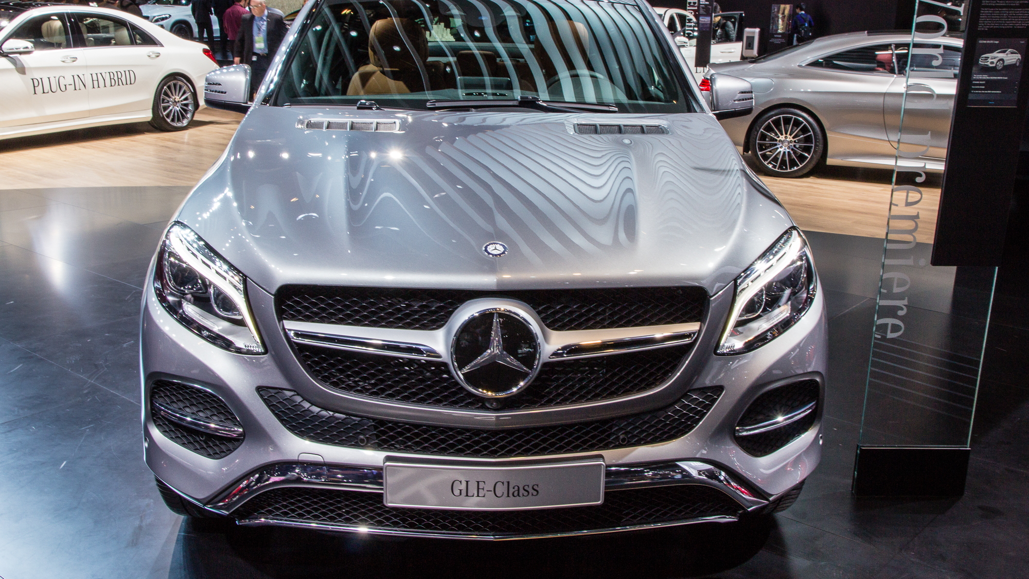 2016 Mercedes-Benz GLE Coupe live photos, 2015 Detroit Auto Show