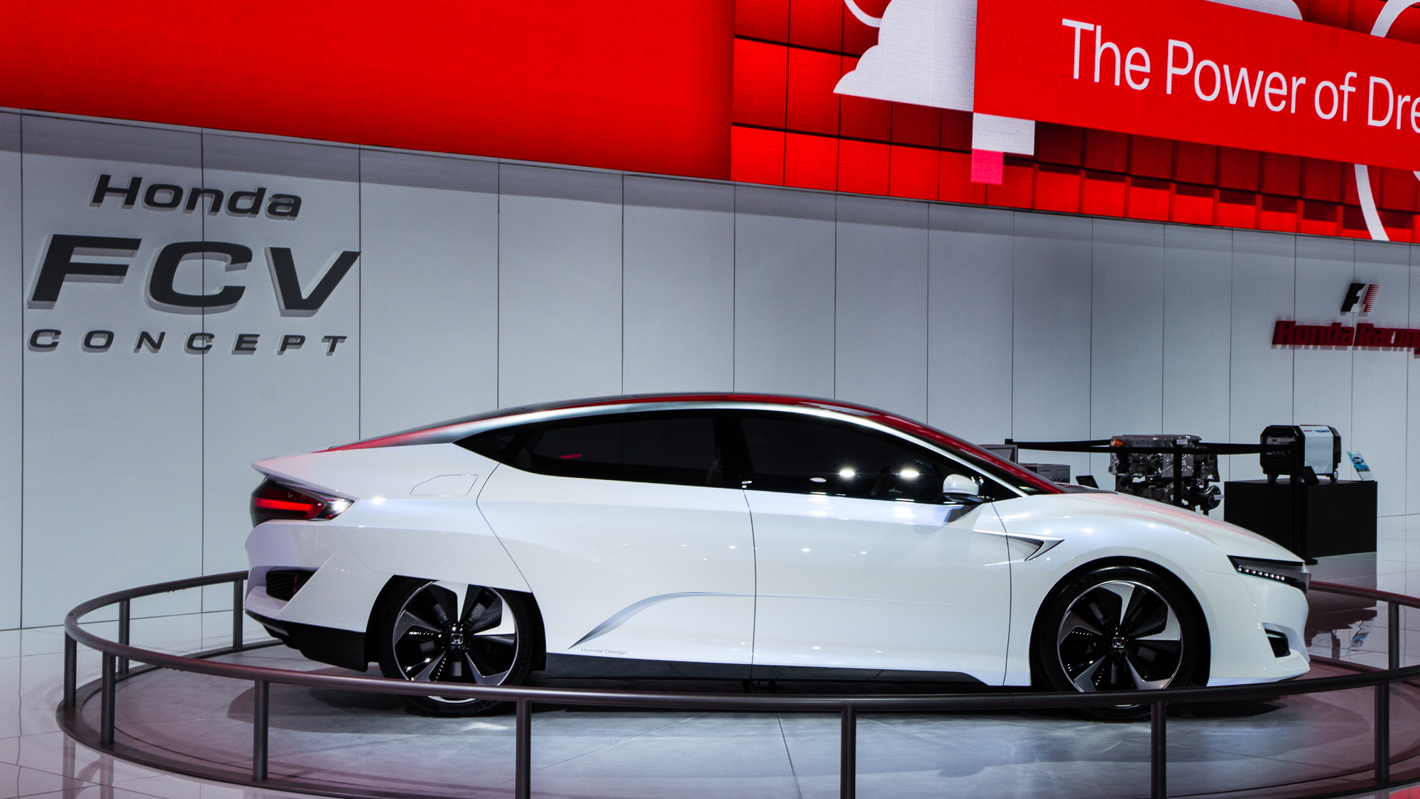 Honda FCV Concept live photos, 2015 Detroit Auto Show
