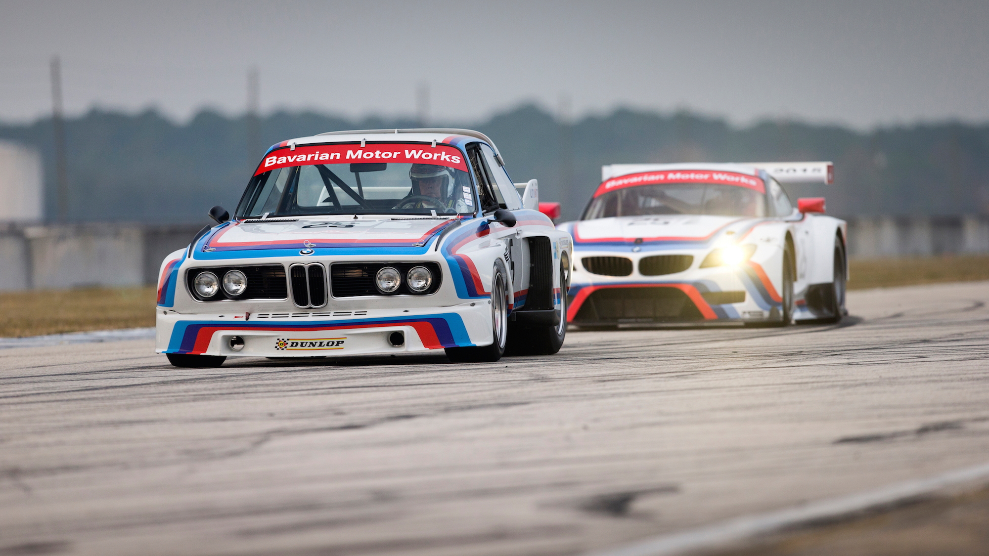 BMW Team RLL Z4 GTLM joins classic 3.0 CSL at Sebring, 2015