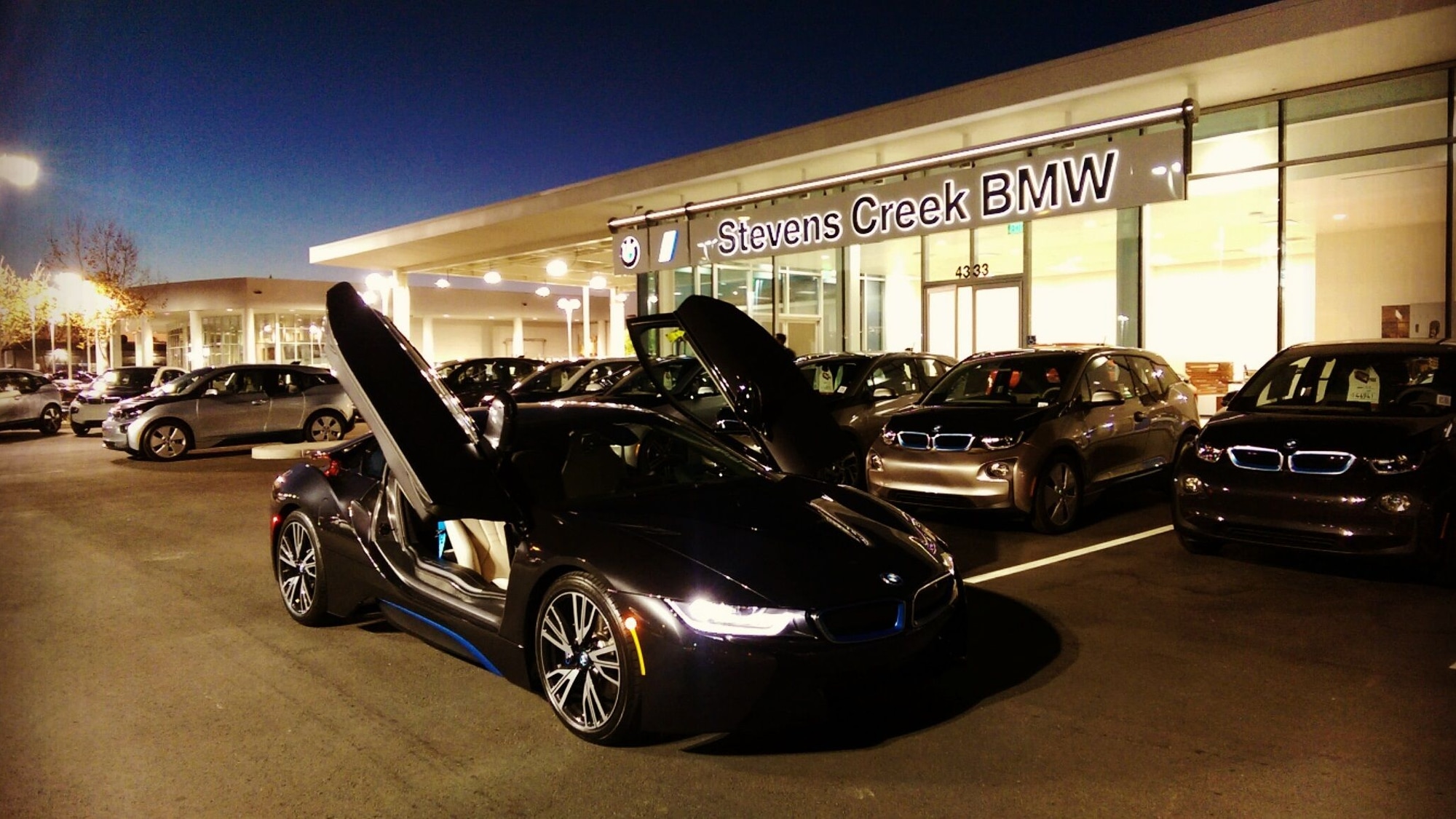Stevens Creek BMW i Center, Santa Clara, California, May 2015 opening