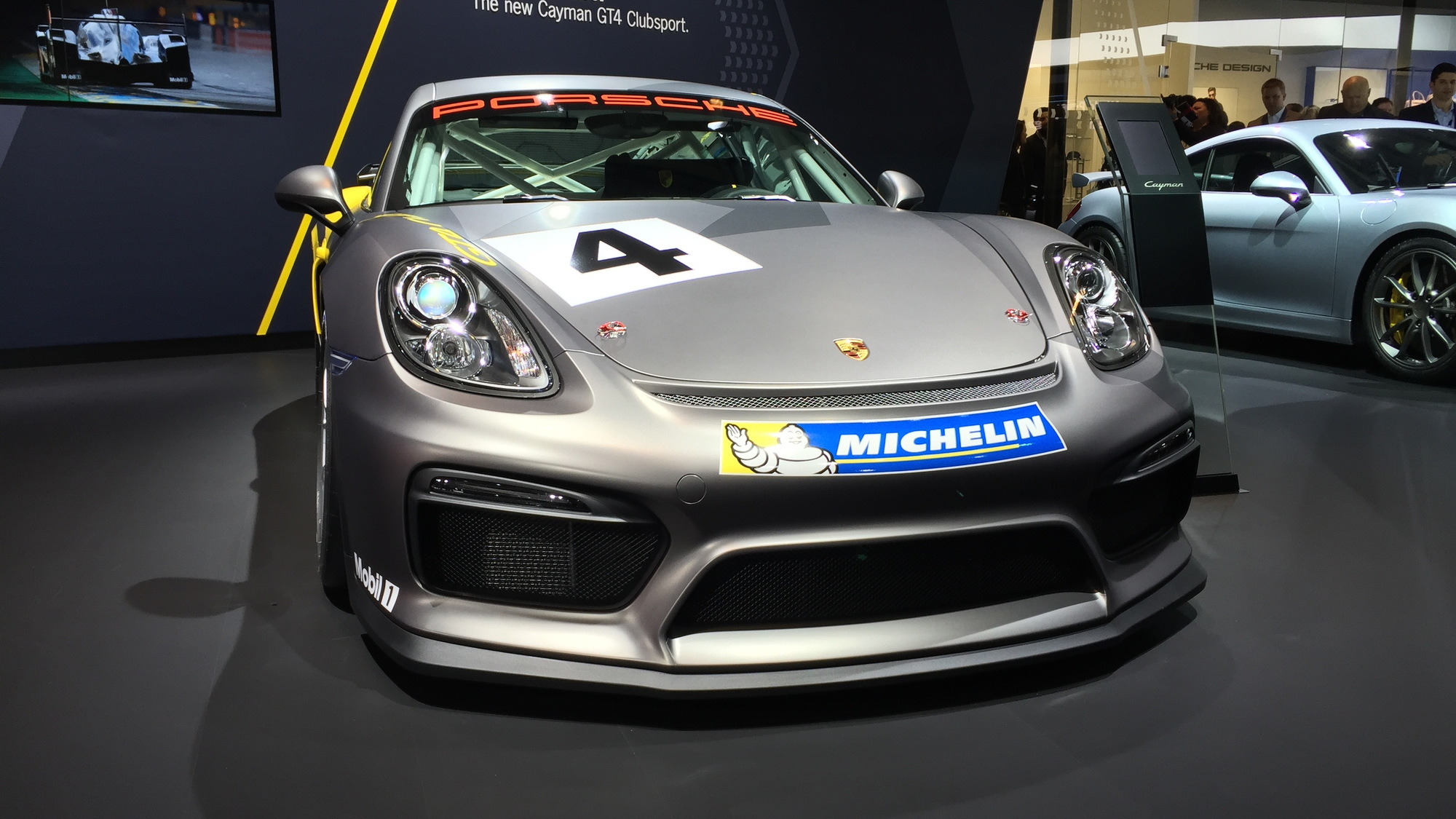 Porsche Cayman GT4 Clubsport, 2015 Los Angeles Auto Show