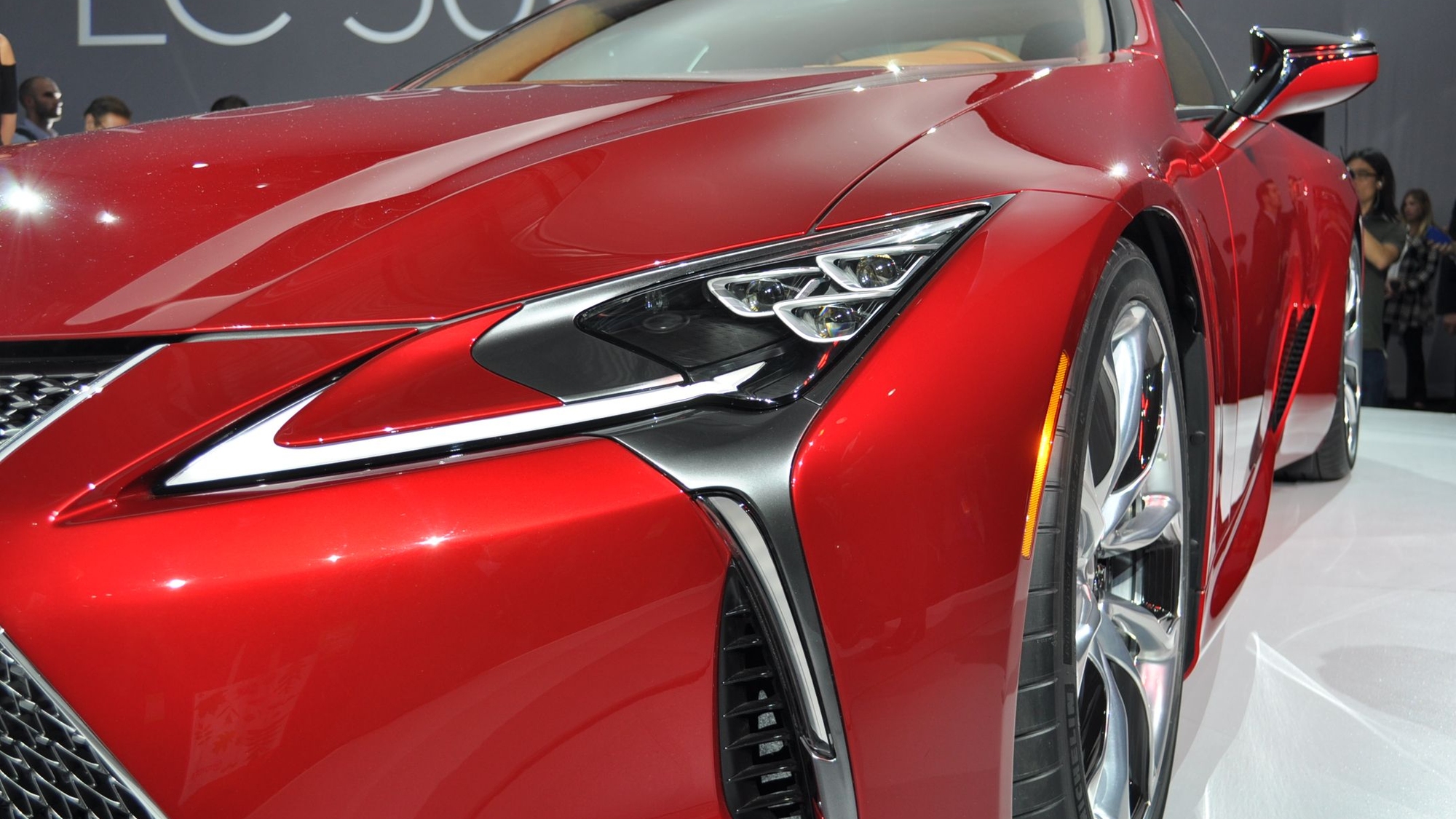 2018 Lexus LC 500, 2016 Detroit Auto Show 