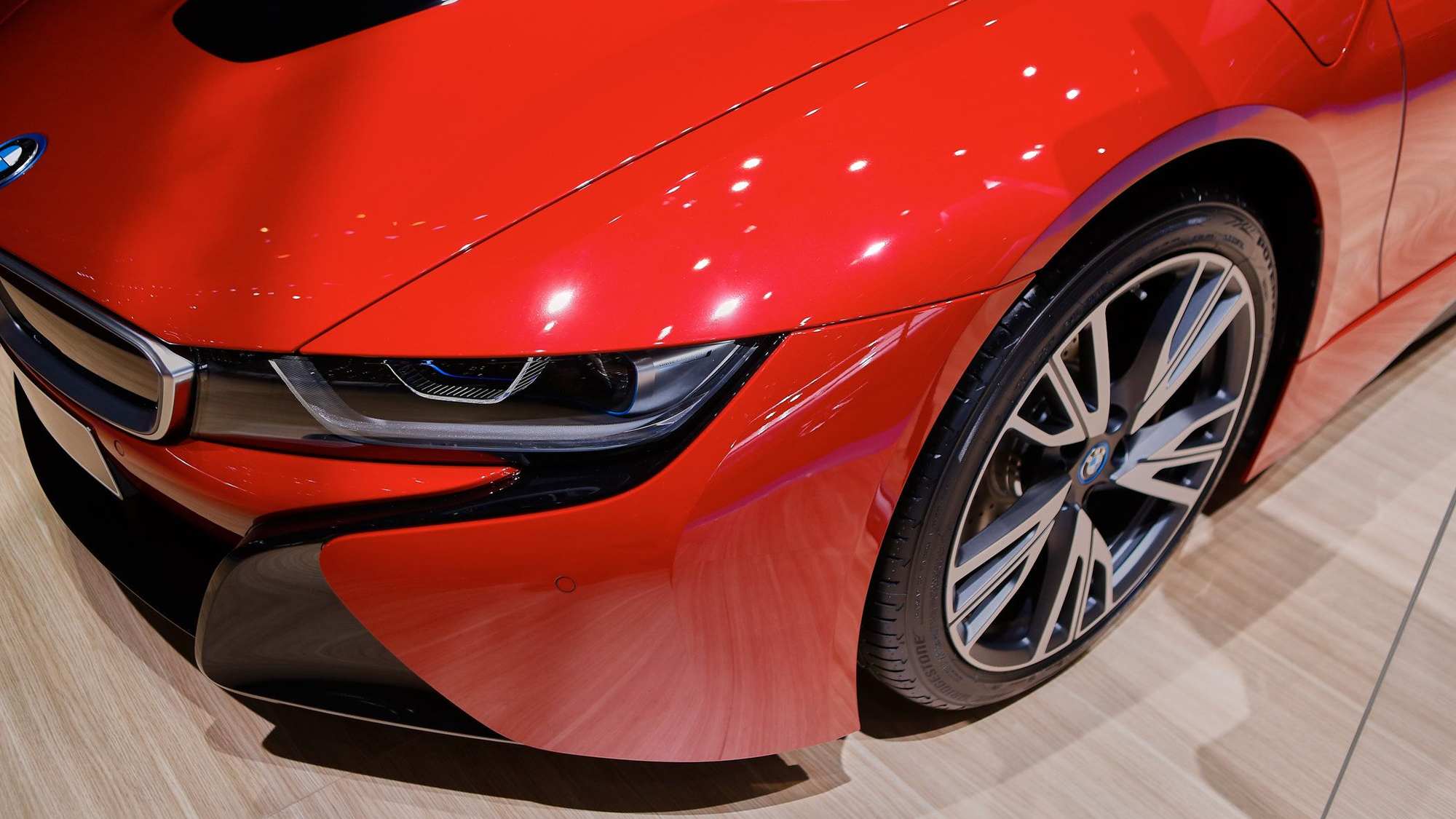 BMW i8 Protonic Red Special Edition, 2016 Geneva Motor Show