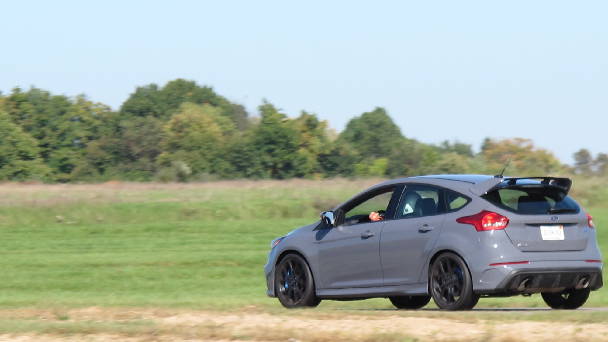 2016 Ford Focus RS at Gingerman Raceway, October 2016