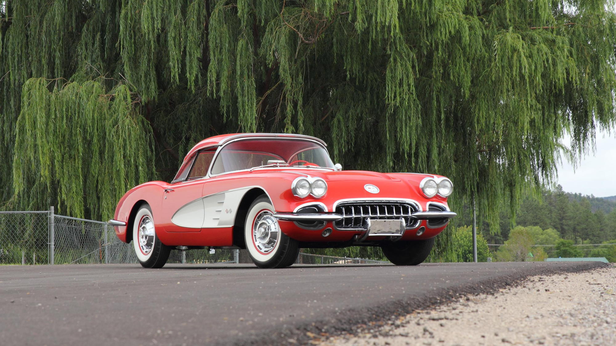 One of the Ron MacWhorter Corvettes auctioned at Mecum in Dallas