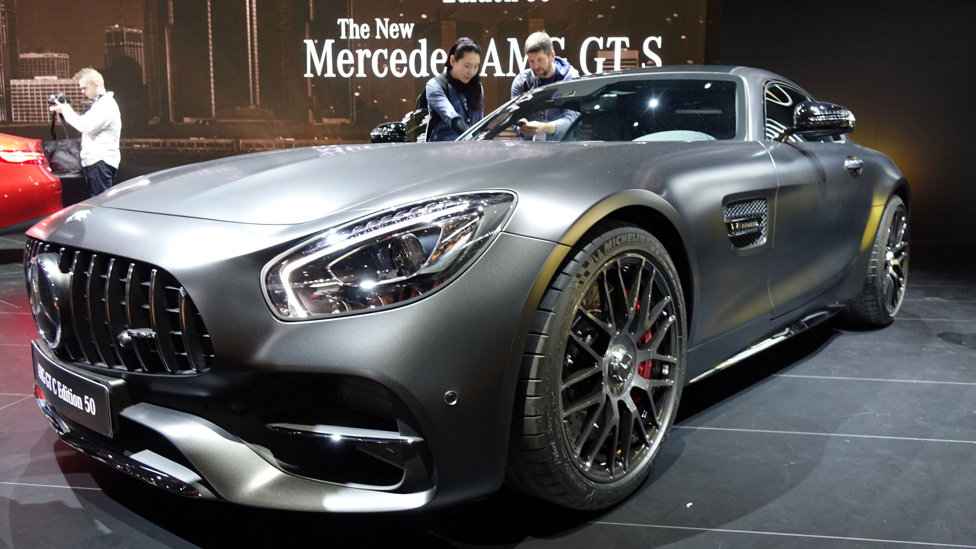 2018 Mercedes-AMG GT C Edition 50, 2017 Detroit auto show