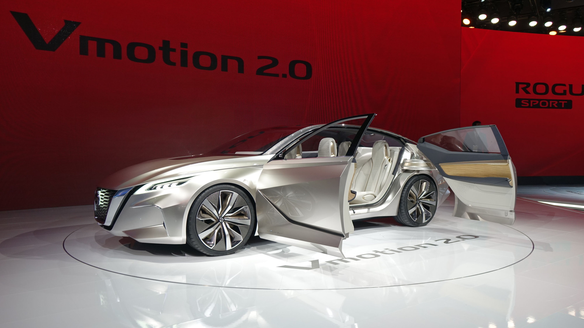 Nissan Vmotion 2.0 concept, 2017 Detroit auto show