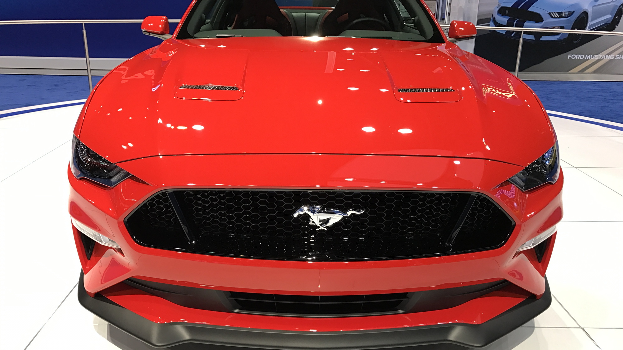 2018 Ford Mustang, 2017 Chicago auto show