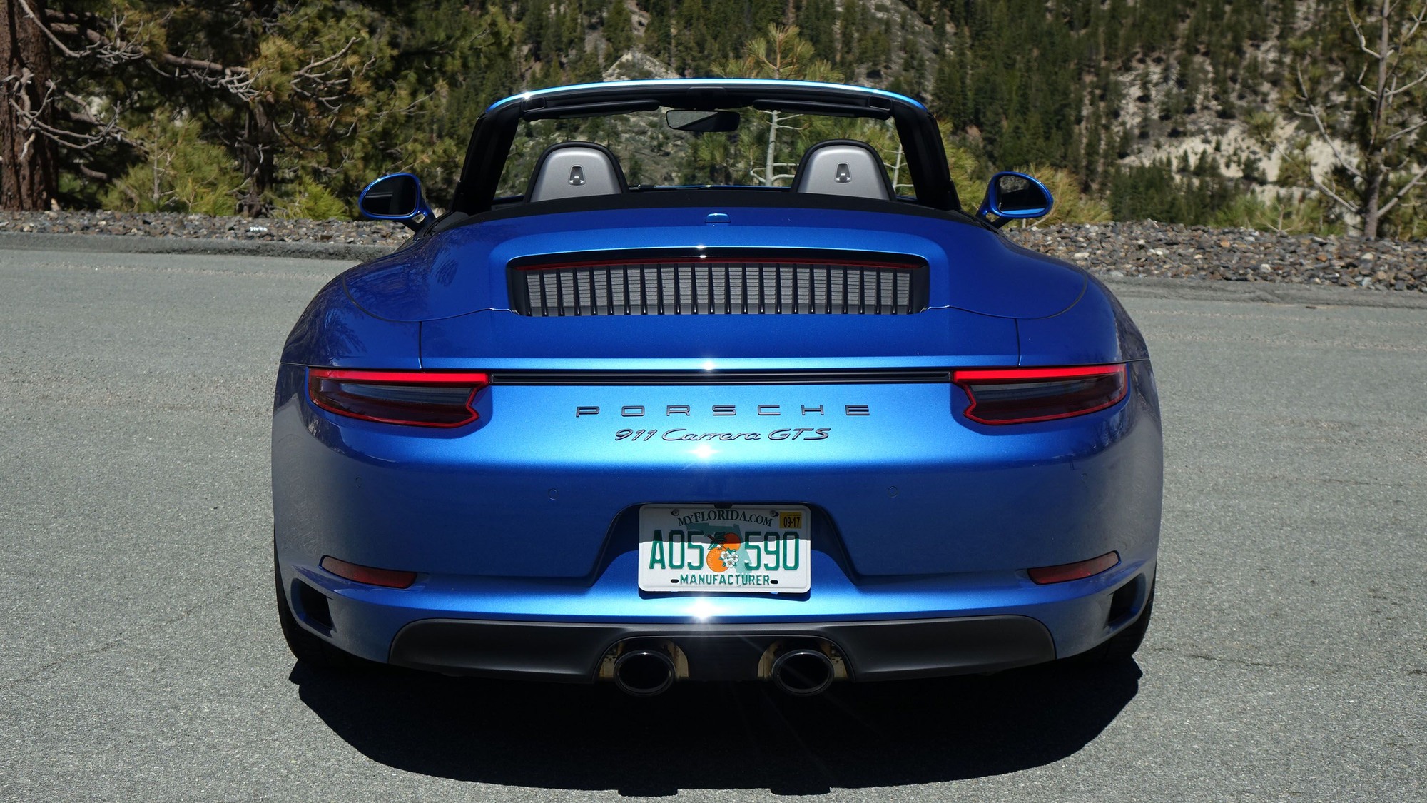 2017 Porsche 911 Targa 4 GTS, Lake Tahoe