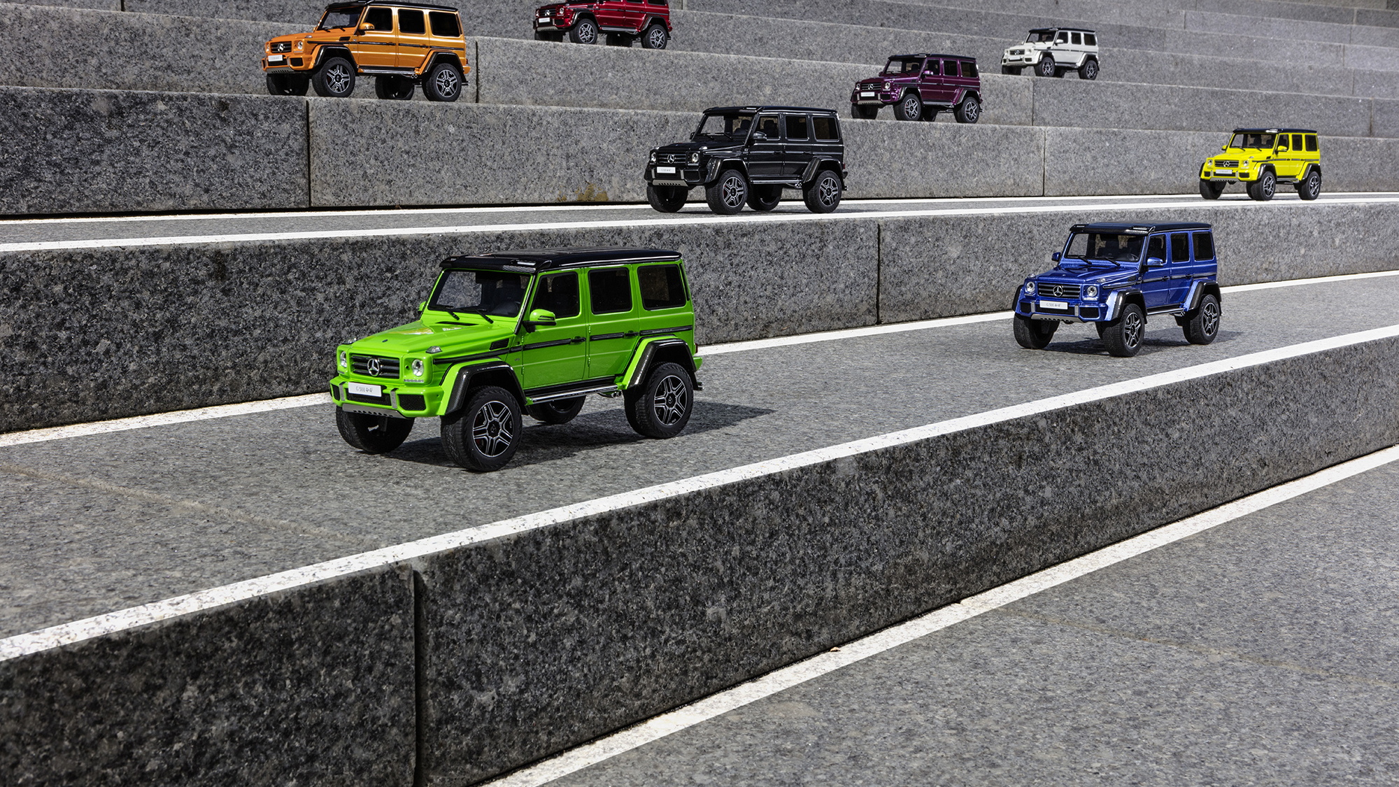 GT Spirit is offering the Mercedes-Benz G500 4x4² in 1:18 scale