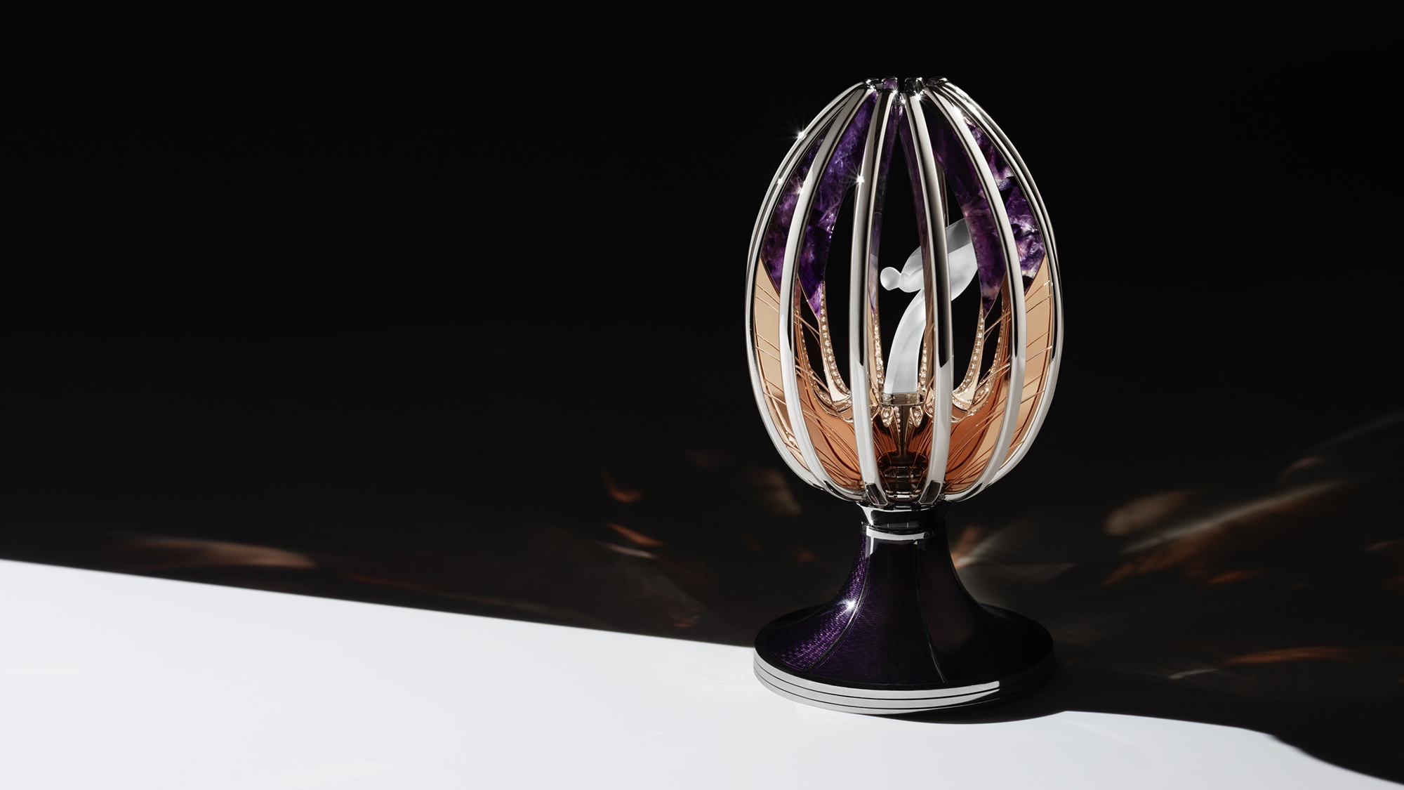Rolls-Royce and Fabergé partner to build a special Spirit of Ecstasy egg