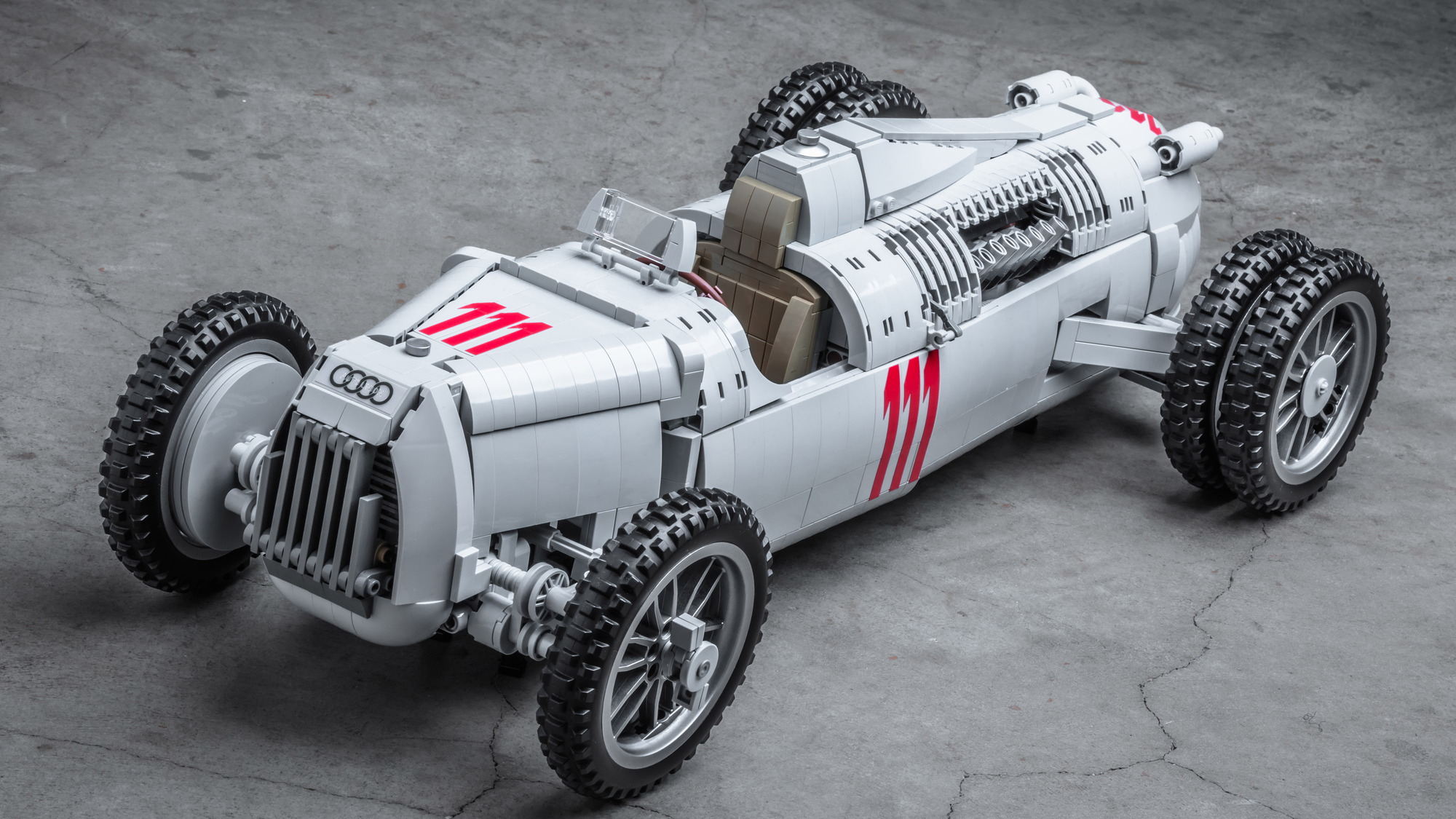 1936 Auto Union Lego race car