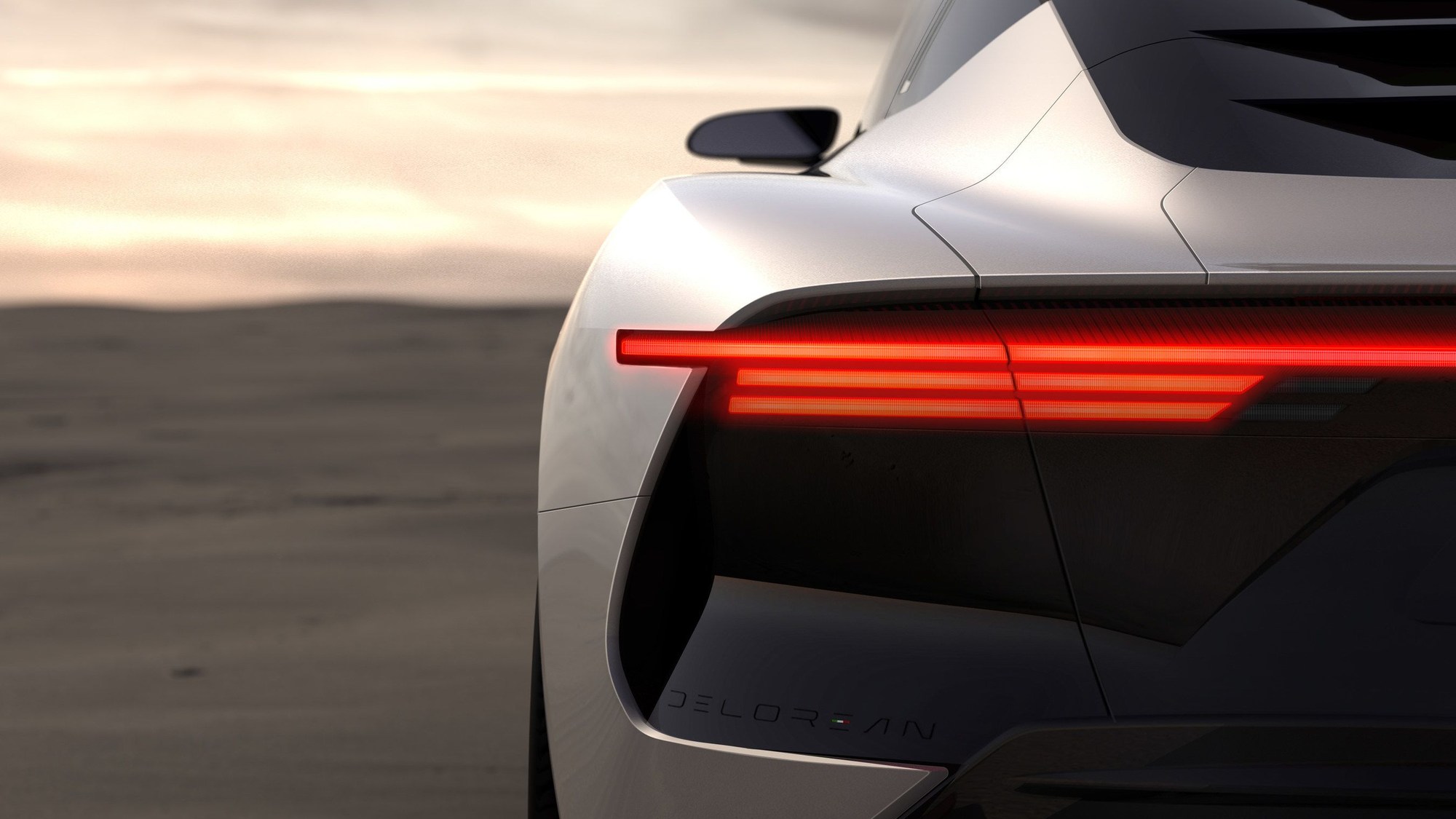 DeLorean EV teaser