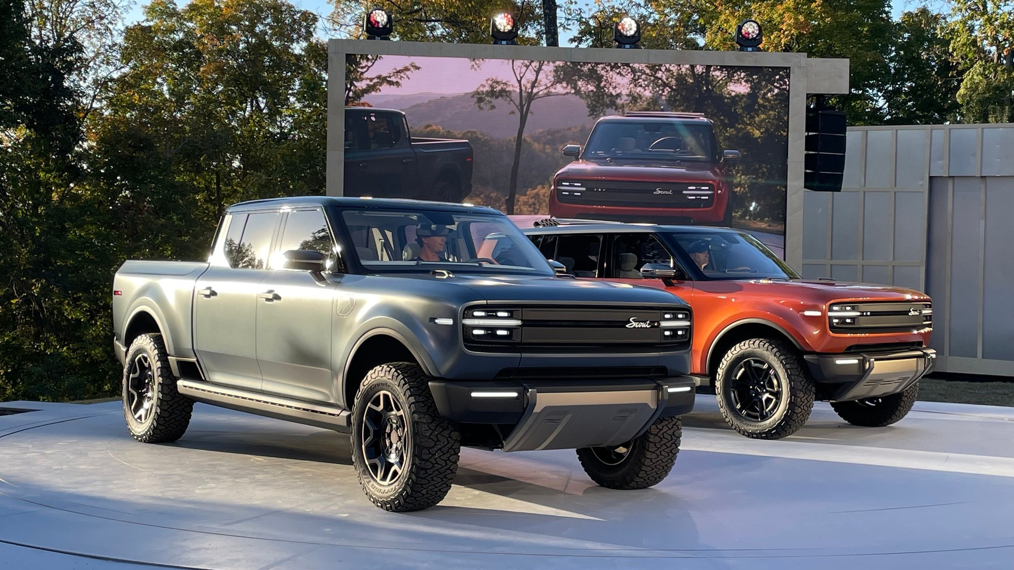 Scout Terra and Traveler electric truck and SUV revealed