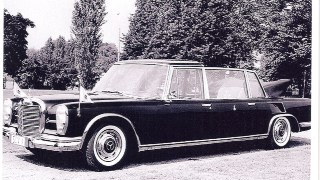 Pope Paul VI's 1965 Mercedes-Benz Pullman limousine popemobile