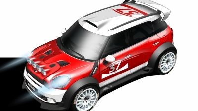 The MINI Countryman WRC Car