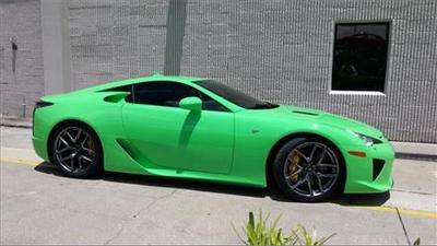 Lightly-Used Neon Green 2012 Lexus LFA For Sale (Update)