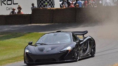 Jenson Button Hits Goodwood Hill Climb In A McLaren P1: Video