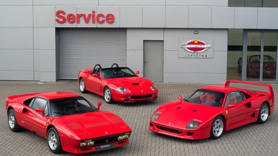 Select Ferrari dealers now authorized to maintain and repair older Ferraris