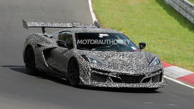 2026 Chevy Corvette Zora spied: C8 hybrid flagship rips around the