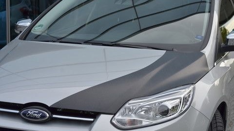 An experimental CFRP hood developed for the Ford Focus
