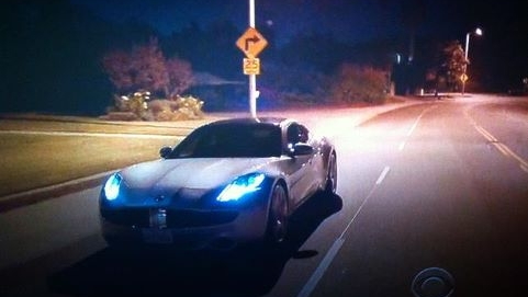 2012 Fisker Karma on Two and a Half Men