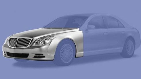 Maybach facelift leaked images