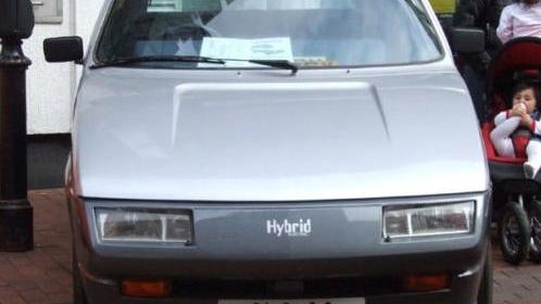 Experimental Lucas hybrid-electric car, developed in the 1980s