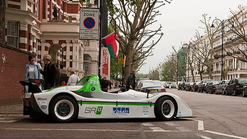 Racing Green Endurance electric car, Imperial College, London, June 2010