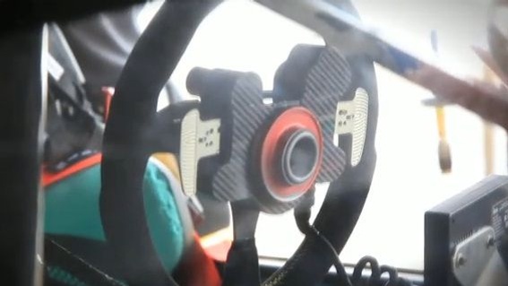 Corvette Racing's new GT2 paddle shift setup