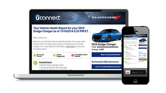 Fiat Chrysler UConnect Access services