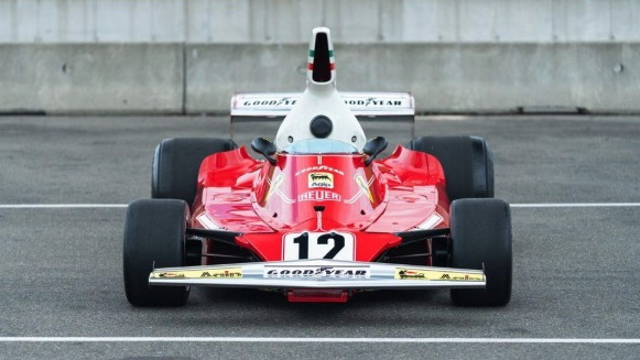 Niki Lauda-driven 1975 Ferrari 312T F1 car