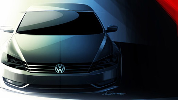 Volkswagen NMS (Passat replacement) sketches