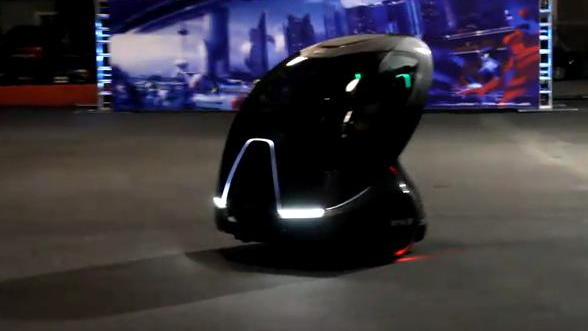 General Motors EN-V autonomous electric two-seat concept, 2010 Los Angeles Auto Show